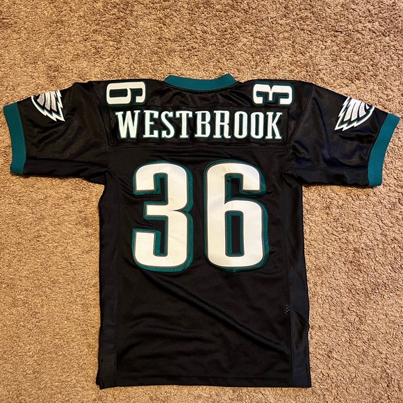 Authentic Mitchell and Ness 03 Brian Westbrook - Picture 3 of 5